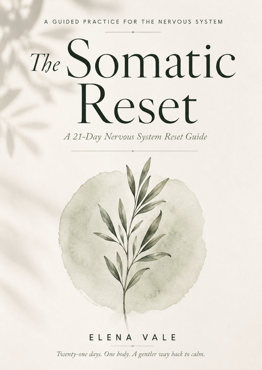 The Somatic Reset™ – A 21-Day Guide to Calm Your Nervous System & Release Stress