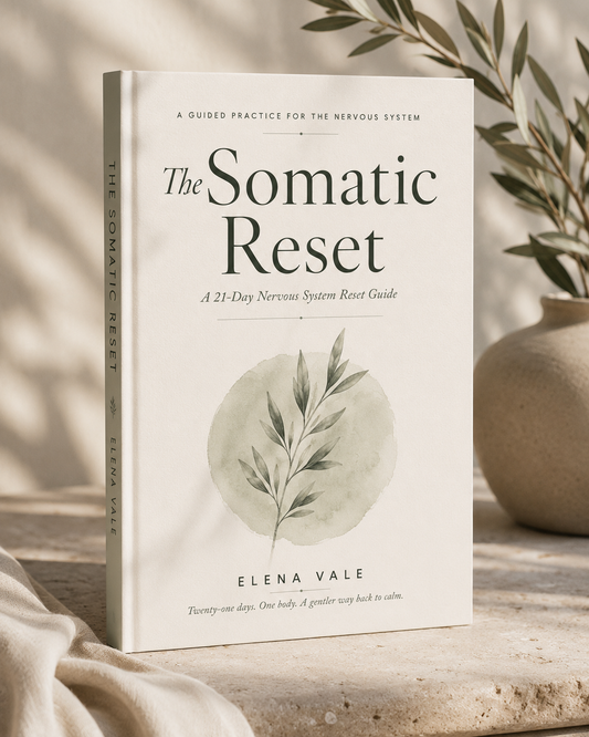 The Somatic Reset™ – A 21-Day Guide to Calm Your Nervous System & Release Stress